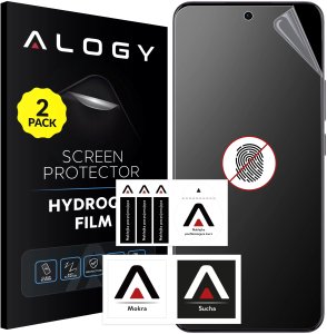 2x Folia "MATOWA" do Oppo Reno12 Pro Hydrożelowa Alogy HydroSkin Matte Pro na ekran do etui "BEZ ODCISKU PALCÓW" 1