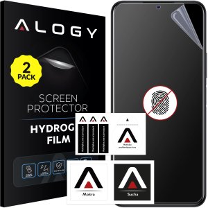 2x Folia "MATOWA" do Huawei P30 Lite Hydrożelowa Alogy HydroSkin Matte Pro na ekran do etui "BEZ ODCISKU PALCÓW" 1