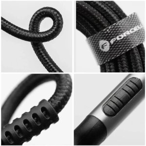 Kabel USB ForCell USB-C - USB-C 2 m Czarny 11