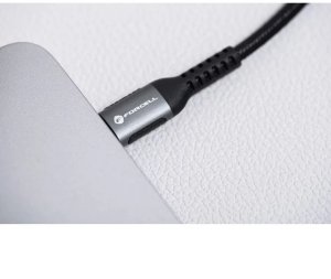 Kabel USB ForCell USB-C - USB-C 2 m Czarny 5