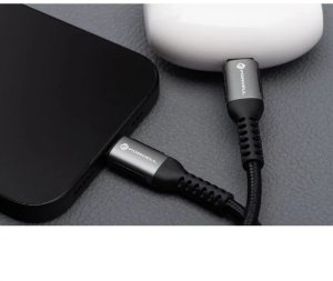 Kabel USB ForCell USB-A - USB-C 3 m Czarny 18