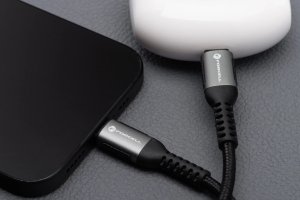 Kabel USB ForCell USB-C - USB-C 2 m Czarny 18