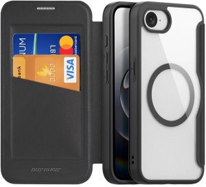 Etui ochronne Dux Ducis Skin X Pro z MagSafe na iPhone 16e  czarne 1