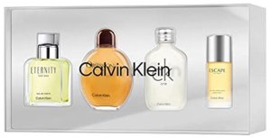 SET MINIATUR CALVIN KLEIN Eternity Woman EDP spray 15ml + Obsession Woman EDP spray 15ml + Escape Woman EDP spray 15ml + Ck One EDT spray 15ml 1