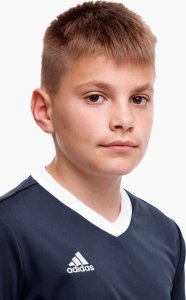 Koszulka dla dzieci adidas Entrada 22 Jersey granatowa H57564 176cm 3