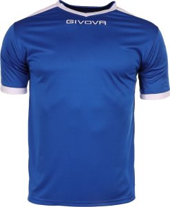 Koszulka Givova Revolution Interlock niebiesko-biała MAC04 0203 XS 1