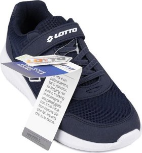 Buty dziecięce Lotto Connect K granatowo-białe 2600000K 5910 25 7