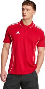 Koszulka męska adidas Tiro 25 Competition Polo czerwona JY1805 XL 1
