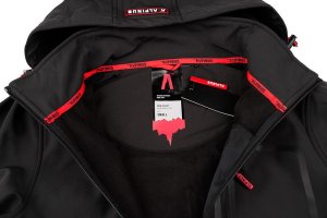 Kurtka męska Softshell Alpinus Stenshuvud czarna BR43371 3XL 4