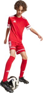 Spodenki dla dzieci adidas Squadra 25 czerwone JN5456 164 8