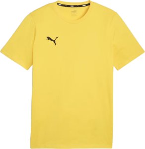 Koszulka męska Puma Team Goal Casuals Tee żółta 658615 07 S 1