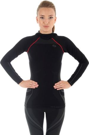 Brubeck Bluza damska z kapturem FITNESS czarna r. L (LS11360) 1