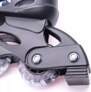 Rolki CoolSlide Dirion JRG rekreacyjne regulowane czarno-różowe r. 31-34 6