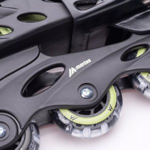 Rolki Martes Dirion JRB rekreacyjne regulowane czarno-zielone r. 31-34 4