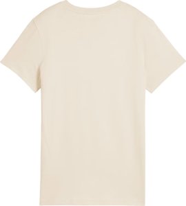 Koszulka damska Puma ESS No.1 Logo Tee beżowa 682371 87 S 2