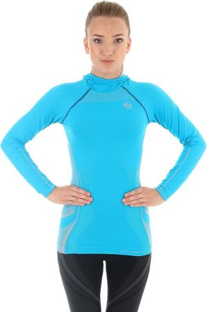 Brubeck Bluza damska z kapturem Fitness turkusowa r. XL (LS11360) 1