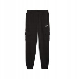 Puma Spodnie męskie Puma ESS No.1 Logo Cargo czarne 682661 01 M 7