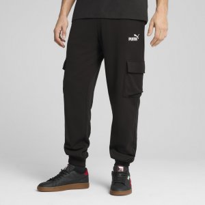 Puma Spodnie męskie Puma ESS No.1 Logo Cargo czarne 682661 01 M 10