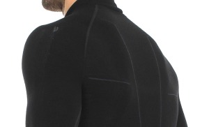 Brubeck Bluza męska Extreme Wool czarna r. M (LS11920) 6