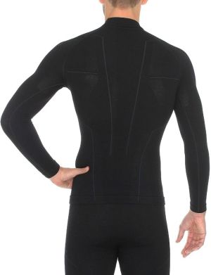 Brubeck Bluza męska Extreme Wool czarna r. XL (LS11920) 7