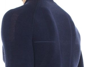 Brubeck Bluza męska Extreme Wool granatowa r. M (LS11920) 11