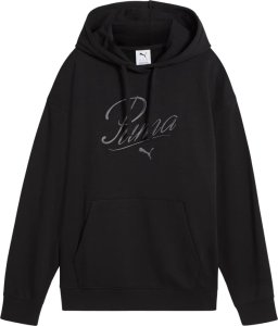 Bluza damska Puma Ess Script Comfort Hoodie czarna 684983 01 S 1