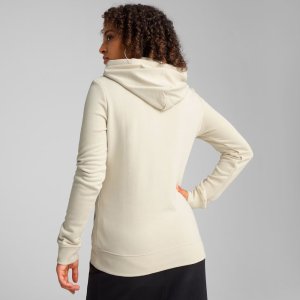 Bluza damska Puma ESS No.1 Logo Hoodie kremowa 682391 87 L 4
