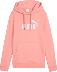 Bluza damska Puma ESS No.1 Logo Hoodie łososiowa 682391 18 S 1