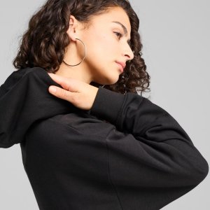 Bluza damska Puma Ess Script Comfort Hoodie czarna 684983 01 L 5