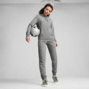 Puma Spodnie damskie Team Goal Casuals szare 658604 33 M 7