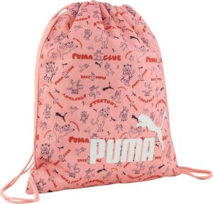 Worek plecak na buty Puma Phase Aop Small różowy 91325 02 1