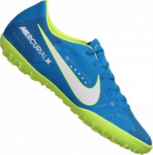 Nike Buty piłkarskie Mercurial X Vortex VI Neymar TF niebiesko-zielone r. 42 (921517) 1