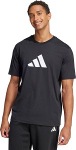 Koszulka męska adidas Future Icons Three Bar Tee czarna JI8770 XL 1