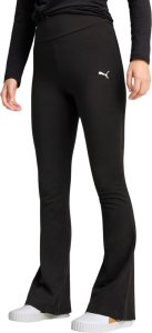 Legginsy damskie Puma Ess High-Waist Flared czarne 631542 01 XS 1