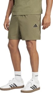 Spodenki męskie adidas Essentials Small Logo Chelsea oliwkowe JF1113 M 1