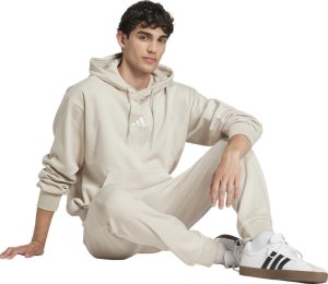 Bluza męska adidas Essentials Feelcozy Fleece beżowa IN6067 L 6