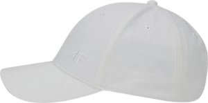 Czapka z daszkiem 4F U367 złamana biel 4FWSS25ACABU367 11S S/M 3