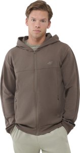 Bluza męska 4F M1537 brązowowa 4FWSS25TSWSM1537 80S L 1