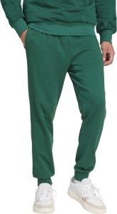 Spodnie męskie adidas Essentials Feel Cozy French Terry zielone JE3858 M 1
