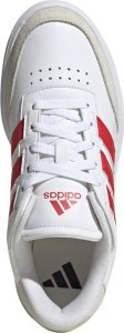 Buty męskie adidas Courtblock biało-czerwone JP5342 46 2/3 4