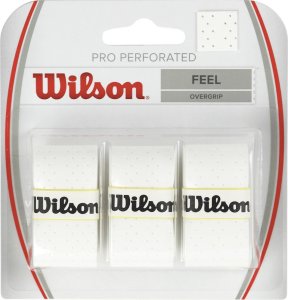 Owijka Wilson Pro Perforated Feel Overgrip biała 3 szt. WRZ4005WH 1