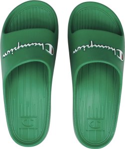Klapki męskie Champion Cabana Slide zielone S22413 GS130 42 4