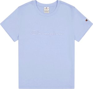 Koszulka damska Champion SS Tee błękitna 117650 BS186 M 2
