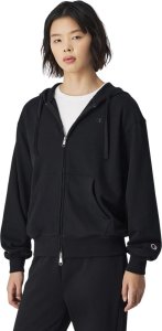 Bluza damska Champion Full Zip Hoodie Sweatshirt czarna 117787 KK001 XS 1