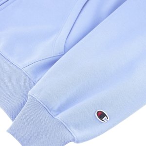 Bluza damska Champion Full Zip Hoodie Sweatshirt błękitna 117787 BS186 XS 3