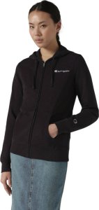 Bluza damska Champion Full Zip Hoodie Sweatshirt czarna 118099 KK001 XL 1