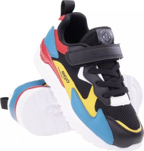 Dziecięce sneakersy Bejo AGEPI TEEN black/green/yellow/red rozmiar 37 5