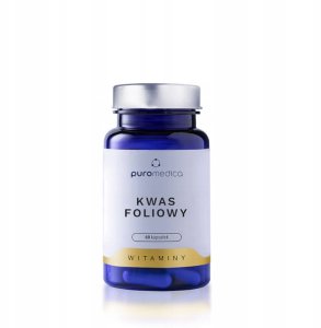 Kwas foliowy 60 kapsułek - PUROMEDICA 10