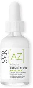SVR Sebiaclear Ampule Flash koncentrat wygładzający korygujący niedoskonałości i zaczerwienienia 30ml 1