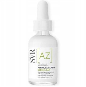 SVR SVR Sebiaclear Ampule Flash koncentrat wygładzający korygujący niedoskonałości i zaczerwienienia 30ml 2